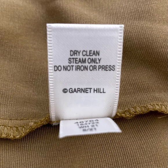 GARNET HILL Silk Blend Embroidered Velvet Bohemian Top - Picture 8 of 8